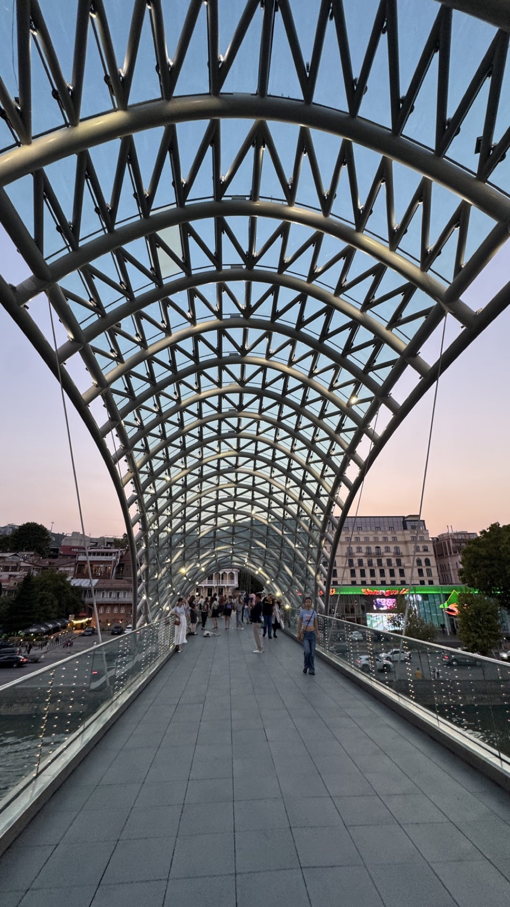 The Bridge of Peace in Tbilisi