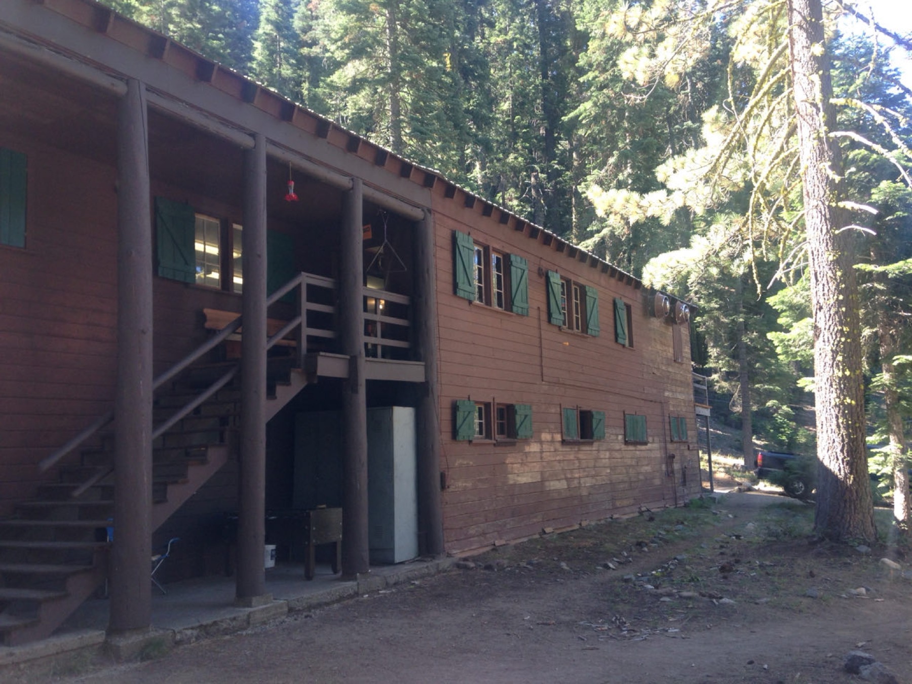 An old gold rush town