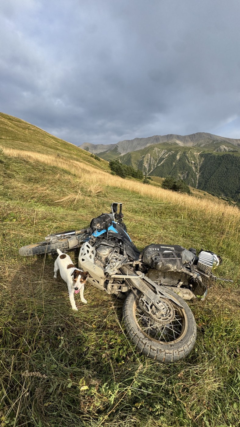 The South Ossetian border country, Georgia, 2025