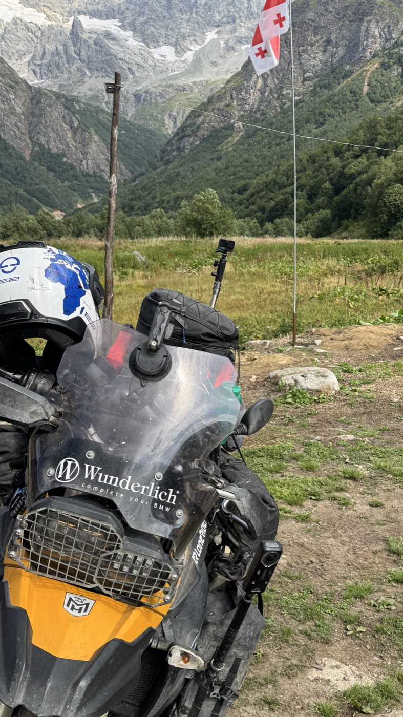 The South Ossetian border country, Georgia, 2025