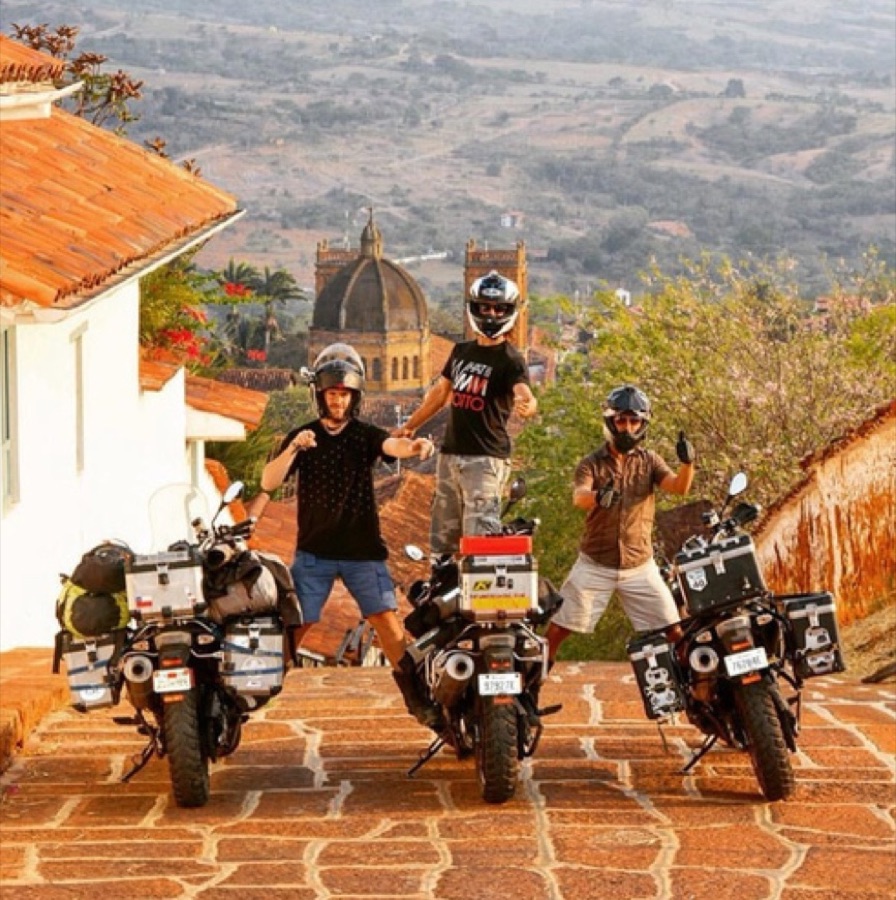 Colonial streets on the Colombian Caribbean coast