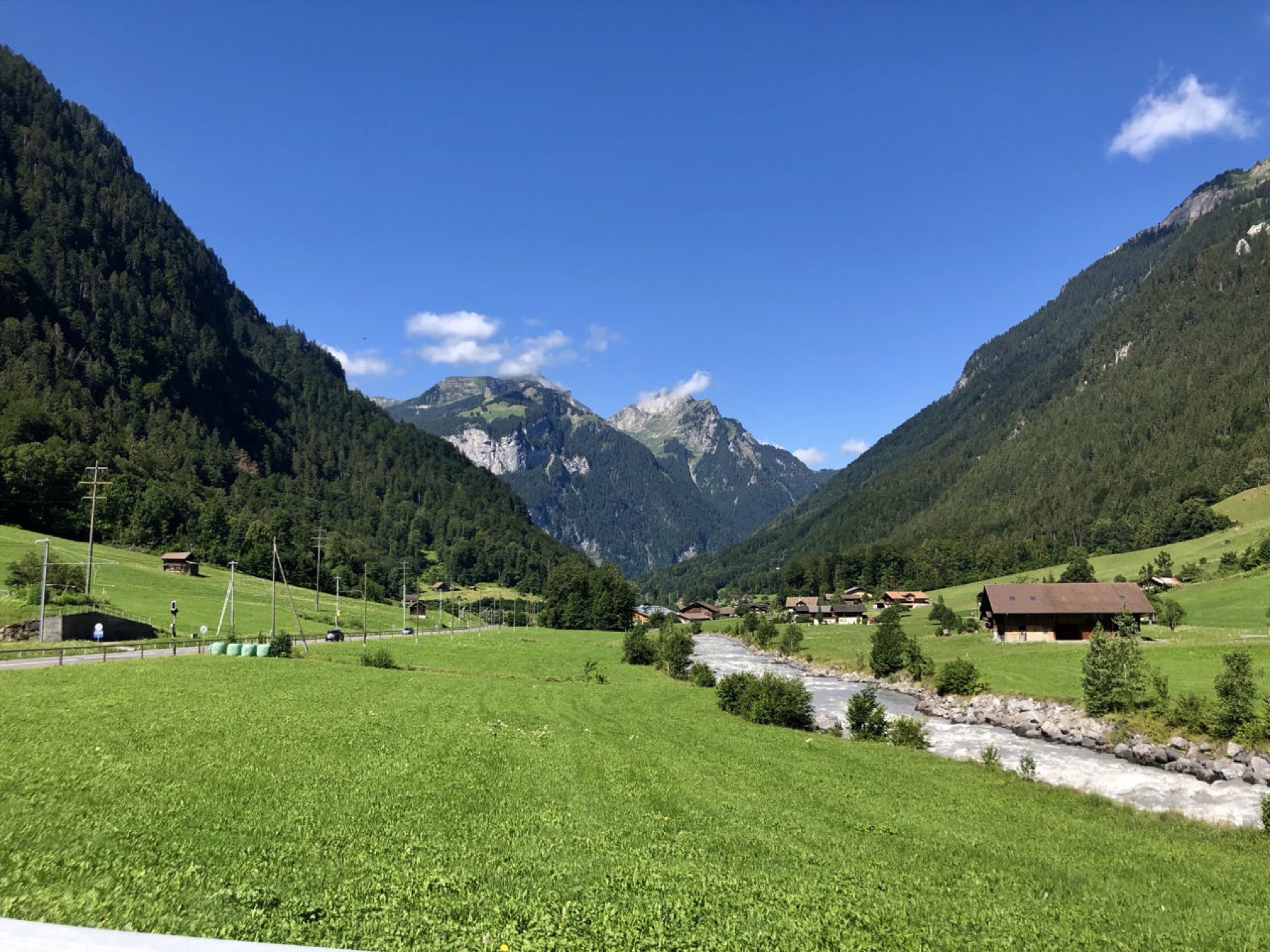 The alpine road ahead